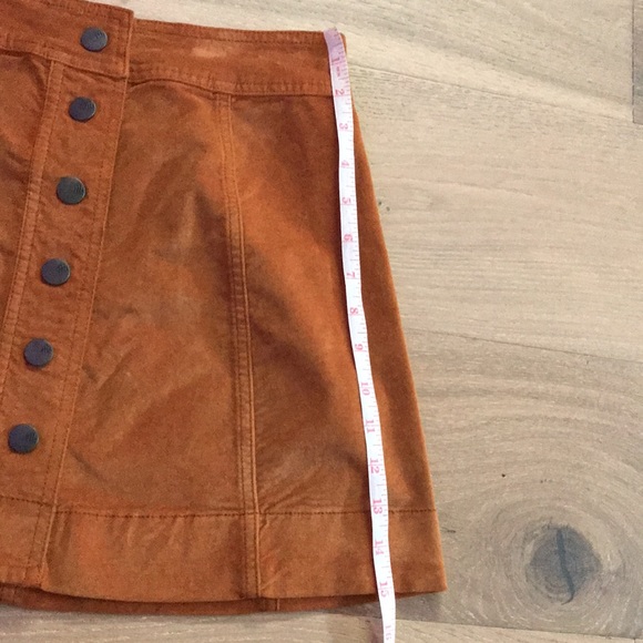 Madewell Metropolitan Button Skirt Size 00 - Picture 11 of 11